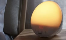 philips smart light light on a nightstand