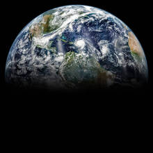 Earth viewed from space