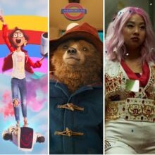 A composite of images from movies now on Netflix.