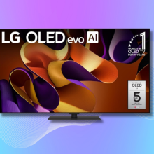 55-inch LG OLED evo G4 smart TV
